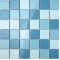 Cheap Home Decor Blue Ceramic Mosaic Wall Tiles for Counter top Fire Proof 