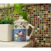 Muti Color Ceramic Mosaic Tiles Kitchen Backsplash Children Kids Room Design Candy Wall Tile