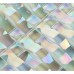 Crystal Glossy Pure Diamond MIrror Glass Woven Mosaic Tiles for home Decoration