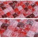 New Arrival Red Kitchen Tile Mosiac Frosted Tiles for Backsplash Decoration