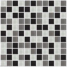 Black and White Discount Tile Backsplash DGGM054 Glass Stickers Bathroom Tiles