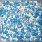 Crystal Blue Pebble-Style Home Decor Wall Tile Modern Backsplash Kitchen 3D Blend Mosaic Tiles