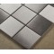 Stainless Steel Sheet Silver Water Proof Metal Wall Backsplash Tiles Home Decor DGMM008