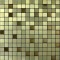 Amber Metal Mosaic Tile Metrical Design Floor Tiles