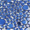 Navy Blue Natural Stone Pebble Shower Floor Tile