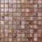Brown 3D Shell Resin Mosaic Tile DGSM005 Bathroom Floor Tiles Pearl Walltile