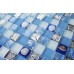 Blue Ice Cracked Shell Mosaic Tile Home Floor Resin Walltile  Natural Pearl kitchen Backsplash 