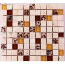 Mother of Shell Natural Hand-made Crystal Mosaic tiles for Kitchen Backsplash Decoration Mosaic Wall Covering 