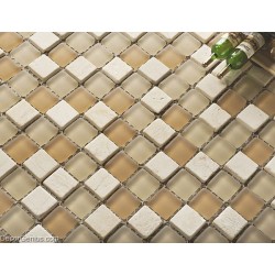 Diamond Stones Mosaic Kitchen Glass Backsplash Tiles Home Decoration