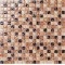 Crystal Black Amber Chip Color Natural Discount Glass Floor Tile Edge Stone Wall Surface Mosaic Tiles
