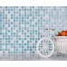 Light Blue Swimming Pool Bathroom Mosaic Wall TIle